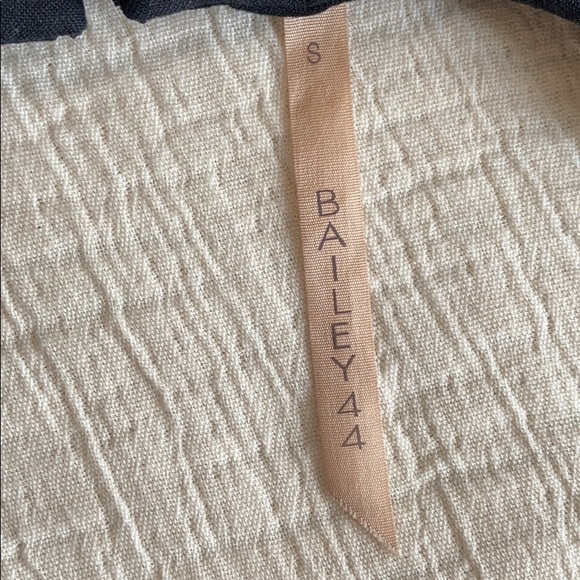 Bailey 44 Black Gray Stripe Stretch mini dress - Picture 6 of 7